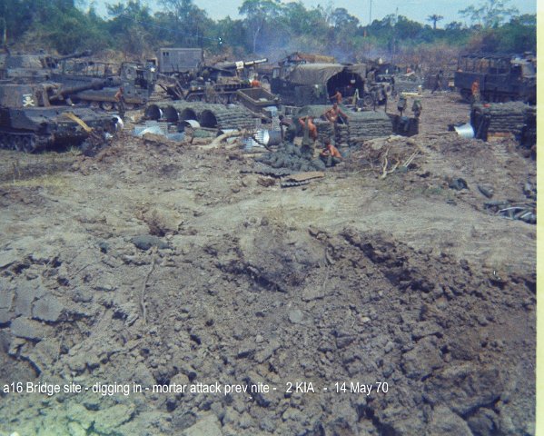 a16 Bridge site digging in